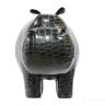 Пуф Бегемот Caiman Black Shine