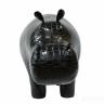Пуф Бегемот Caiman Black Shine