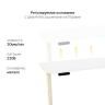 Стол с регулировкой высоты 2AR2 слоновая кость/ЛДСП белый, 120x60