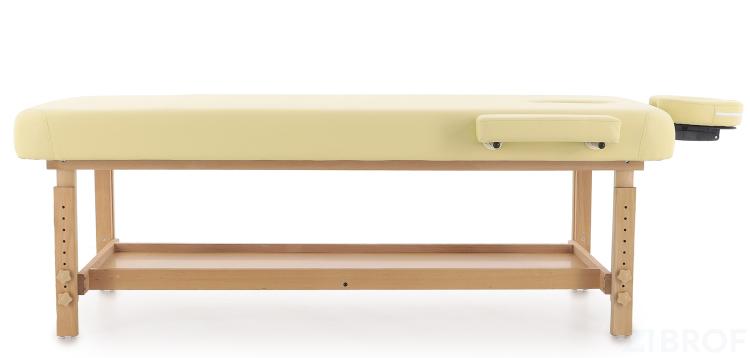 Стационарный массажный стол деревянный FIX-MT2 МСТ-31Л