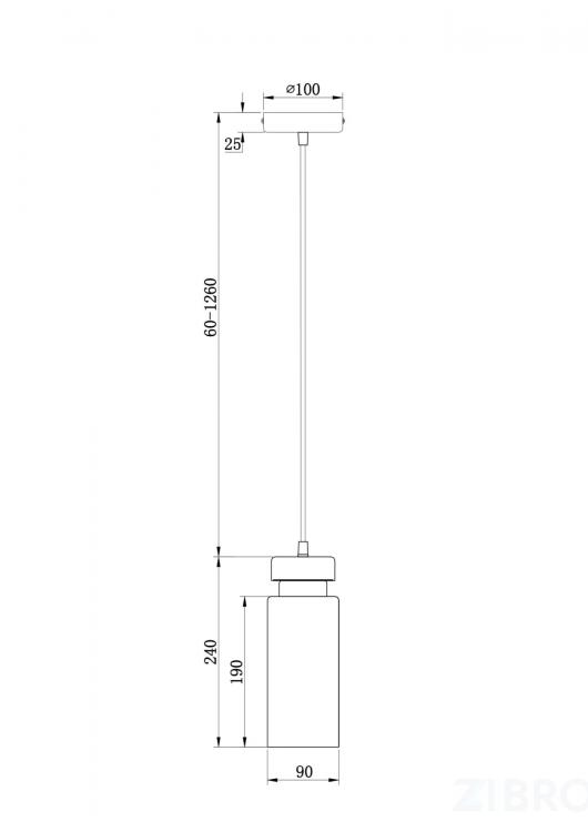 Подвесной светильник Freya FR8011PL-01GB