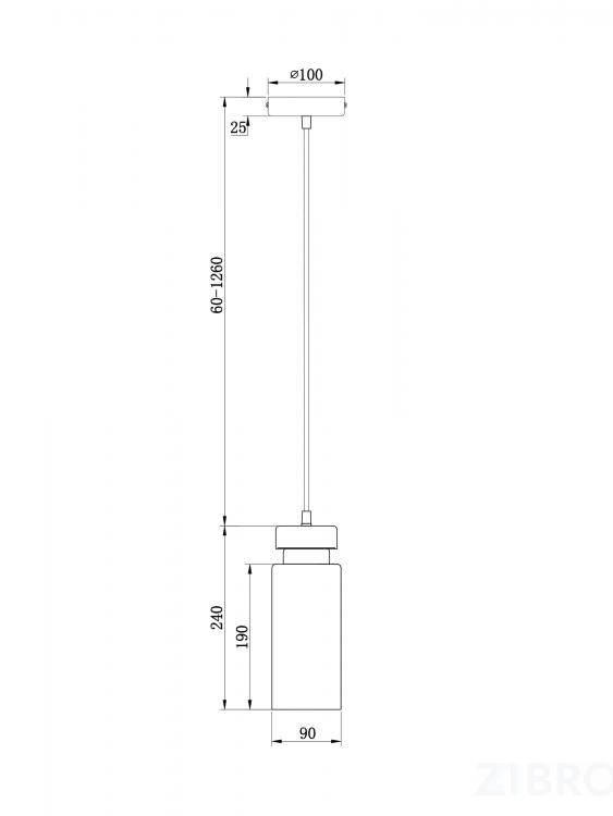Подвесной светильник Freya FR8011PL-01GB