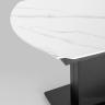 Обеденный стол Хлоя раскладной, 120-180*90, светлая керамика