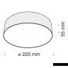 Потолочный светильник Technical C032CL-L32B4K