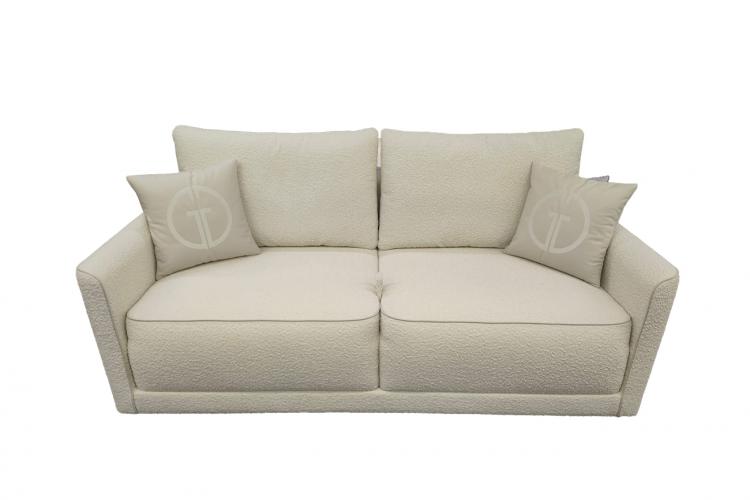 Диван Портофино(Portofino) 200 двухм раскл с кантом букле экрю Orso-Ecru+Enzo000