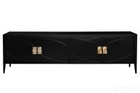 151SV-00005 Тумба под TV черная 200*60*40см