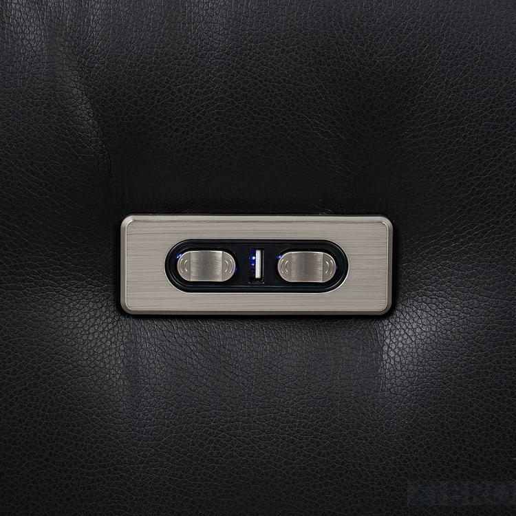 Кресло-реклайнер Майами с электроприводом 3 мотора с регулировкой высоты и USB-портом