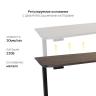 Стол с регулировкой высоты 2AR2 черный/ЛДСП коричневый дуб, 140x70 Стол с регулировкой высоты 2AR2 черный/ЛДСП коричневый дуб, 140x70