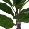 Искусственные растения Фикус лирата MK-7407-FC 0х0х120 см Темно-зеленый
