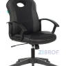 компьютерное игровое Бюрократ VIKING-11/BLACK черный обивка экокожа/ткань крестовина пластик