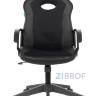 компьютерное игровое Бюрократ VIKING-11/BLACK черный обивка экокожа/ткань крестовина пластик