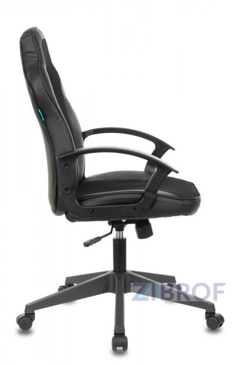компьютерное игровое Бюрократ VIKING-11/BLACK черный обивка экокожа/ткань крестовина пластик