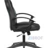 компьютерное игровое Бюрократ VIKING-11/BLACK черный обивка экокожа/ткань крестовина пластик