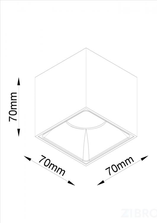 Потолочный светильник Technical C065CL-L12W3K