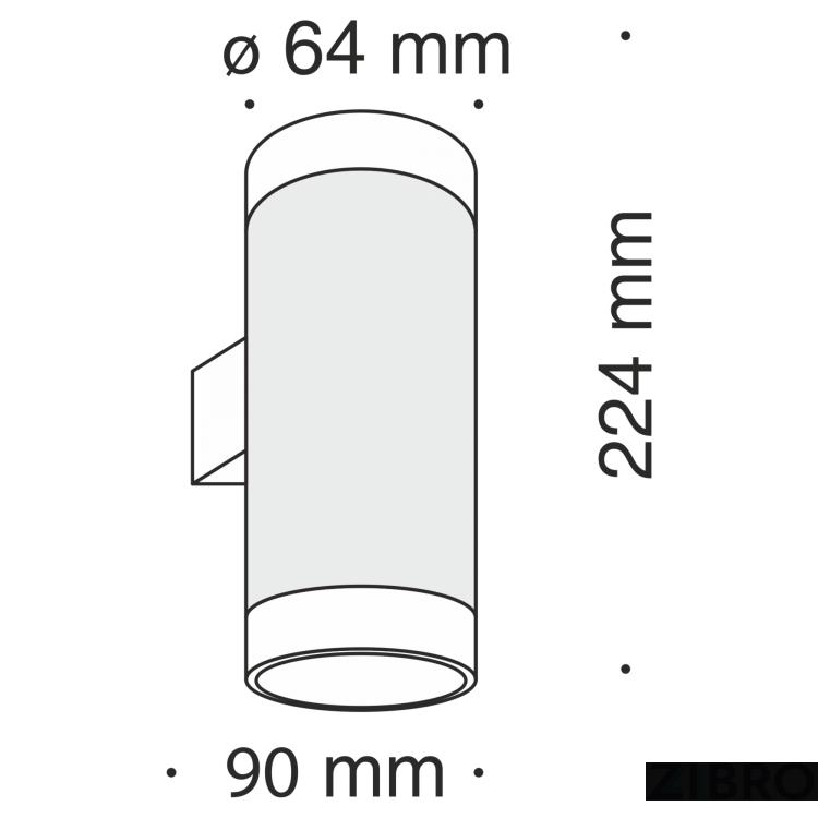 Настенный светильник (бра) Technical C027WL-L10W