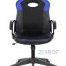 компьютерное игровое Бюрократ VIKING-11/BL-BLUE черный/синий обивка экокожа/ткань крестовина пла