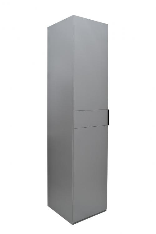 GD-10023-6 Шкаф Альто(Alto) пенал c полками,цвет серый Кобальт, фасад глухой 50*57*228.5см