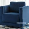 Кресло Enderlin 1780142 вращающееся 84х84х86 см Синий