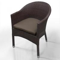 Плетеное кресло WS2907B Brown