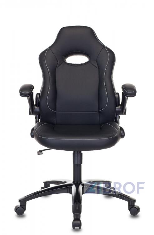 компьютерное игровое Бюрократ VIKING-1N/BLACK черный обивка экокожа крестовина пластик