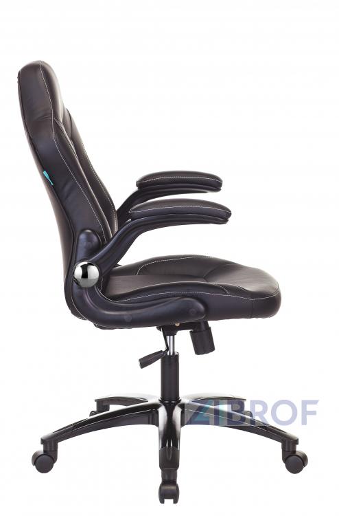 компьютерное игровое Бюрократ VIKING-1N/BLACK черный обивка экокожа крестовина пластик