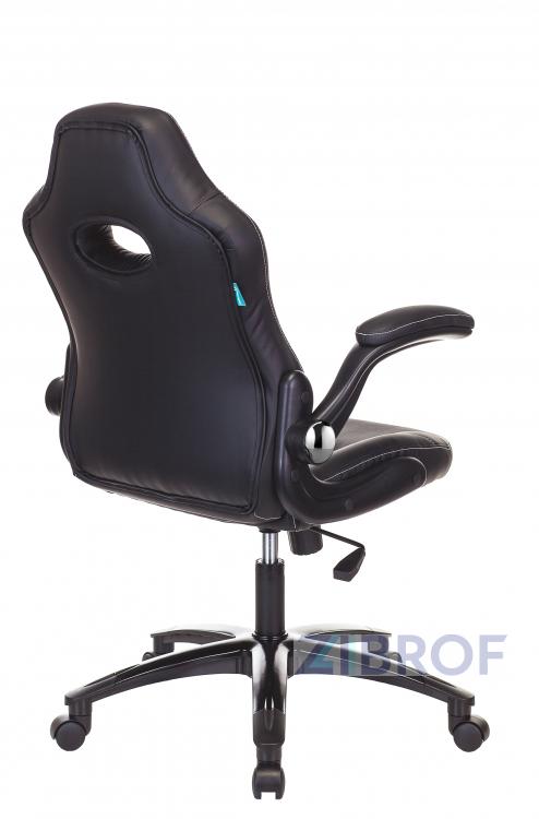 компьютерное игровое Бюрократ VIKING-1N/BLACK черный обивка экокожа крестовина пластик