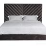 Кровать Milano Basic c подъем.мех.велюр серый Riv96 173*220*125