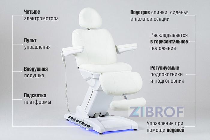 Косметологическое кресло SD-3872, 4 мотора