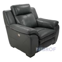 Кресло  MK-4717-GL реклайнер электрический 108х100х102 см Графит