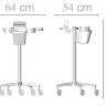 Тележка SERVICE PLUS - STANDARD WHEELS Тележка SERVICE PLUS - STANDARD WHEELS