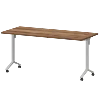 Стол мобильный складной Моби МБ25-160.70 Таксония/Белый