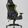 Игровое кресло компьютерное TopChairs Cayenne желтое геймерское