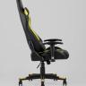 Игровое кресло компьютерное TopChairs Cayenne желтое геймерское