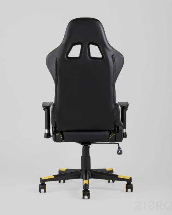 Игровое кресло компьютерное TopChairs Cayenne желтое геймерское