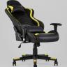Игровое кресло компьютерное TopChairs Cayenne желтое геймерское