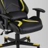 Игровое кресло компьютерное TopChairs Cayenne желтое геймерское