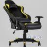 Игровое кресло компьютерное TopChairs Cayenne желтое геймерское