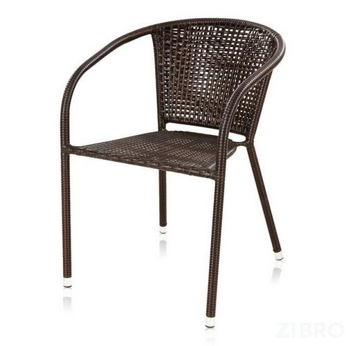 Кресло из иск. ротанга Y137B-W51 Brown