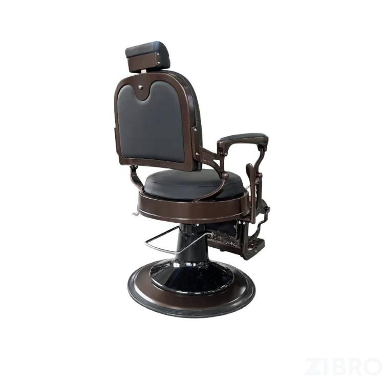 ВИНТАЖНОЕ БАРБЕР КРЕСЛО VINTAGE 004 (ROYAL) BLACK