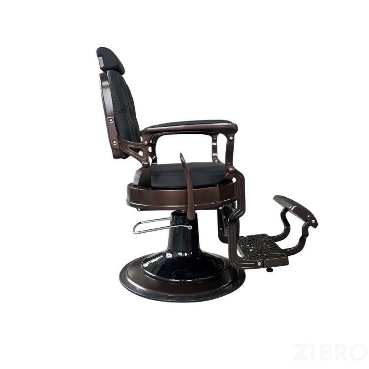ВИНТАЖНОЕ БАРБЕР КРЕСЛО VINTAGE 004 (ROYAL) BLACK