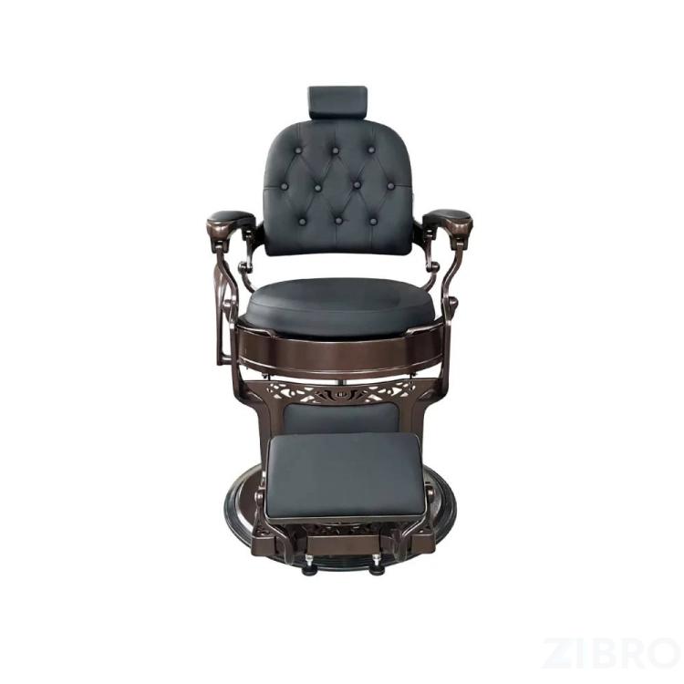 ВИНТАЖНОЕ БАРБЕР КРЕСЛО VINTAGE 004 (ROYAL) BLACK