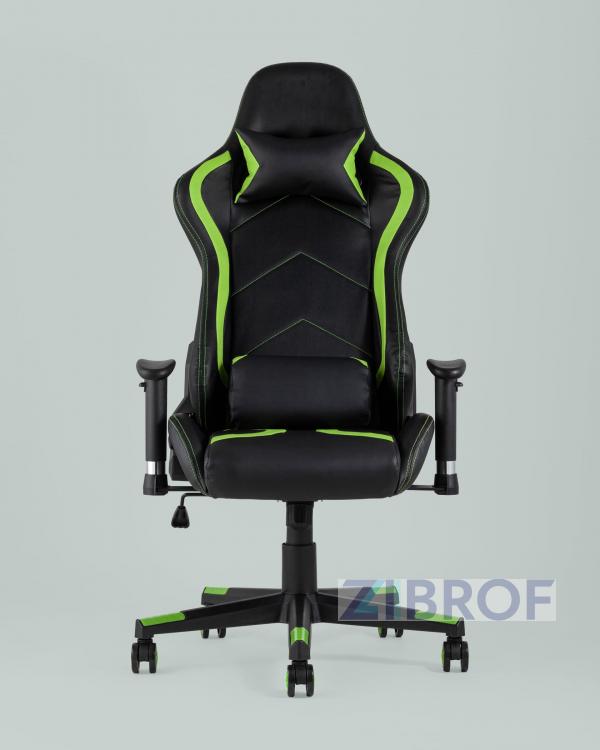 Игровое кресло компьютерное TopChairs Cayenne зеленое геймерское Игровое кресло компьютерное TopChairs Cayenne зеленое геймерское