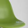 Стул Style DSW зеленый, высокопрочный литой полипропилен, сталь, натуральный массив бука