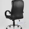 Компьютерное кресло TopChairs Atlant офисное черное обивка экокожа, механизм качания Top Gun пятилучье