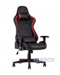 Игровое кресло компьютерное TopChairs Cayenne красное геймерское