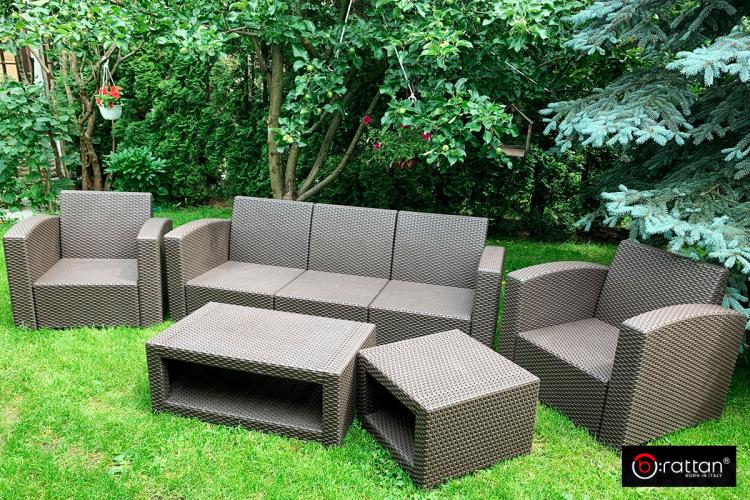 Комплект мебели Rattan Premium 5, венге