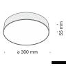 Потолочный светильник Technical C032CL-L43B4K