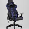 Игровое кресло компьютерное TopChairs Corvette синее геймерское