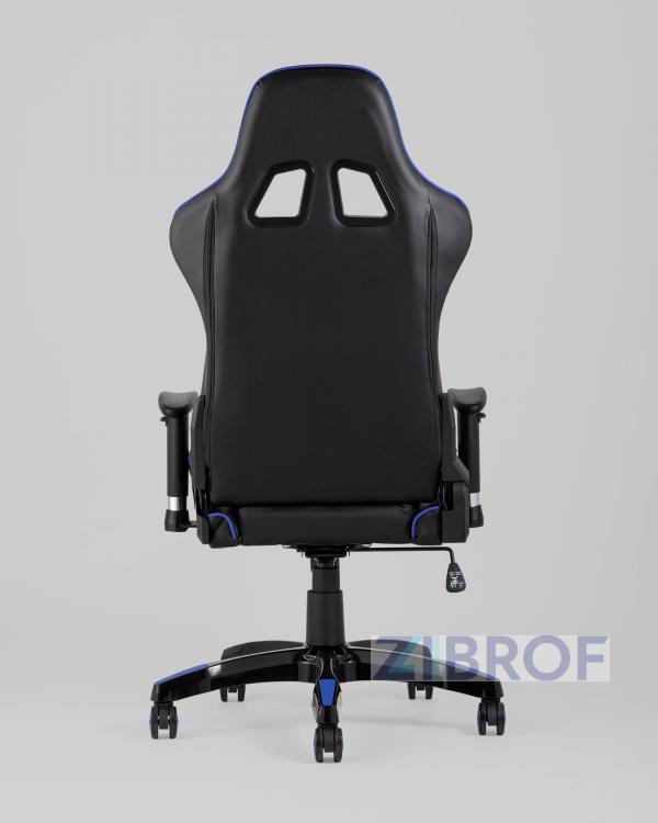 Игровое кресло компьютерное TopChairs Corvette синее геймерское