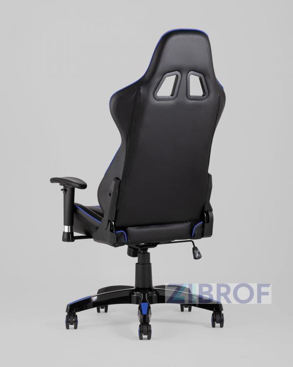 Игровое кресло компьютерное TopChairs Corvette синее геймерское